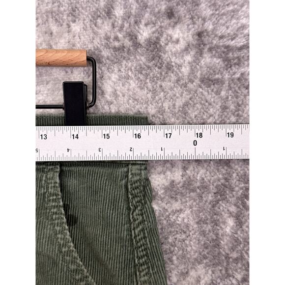 Birdwell Shorts 30 Mens Middy Floral Green Corduroy 5" - Picture 3 of 8
